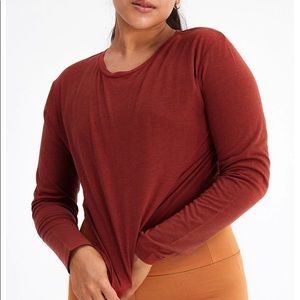 Girlfriend collective LAVA CUPRO LONG SLEEVE TEE